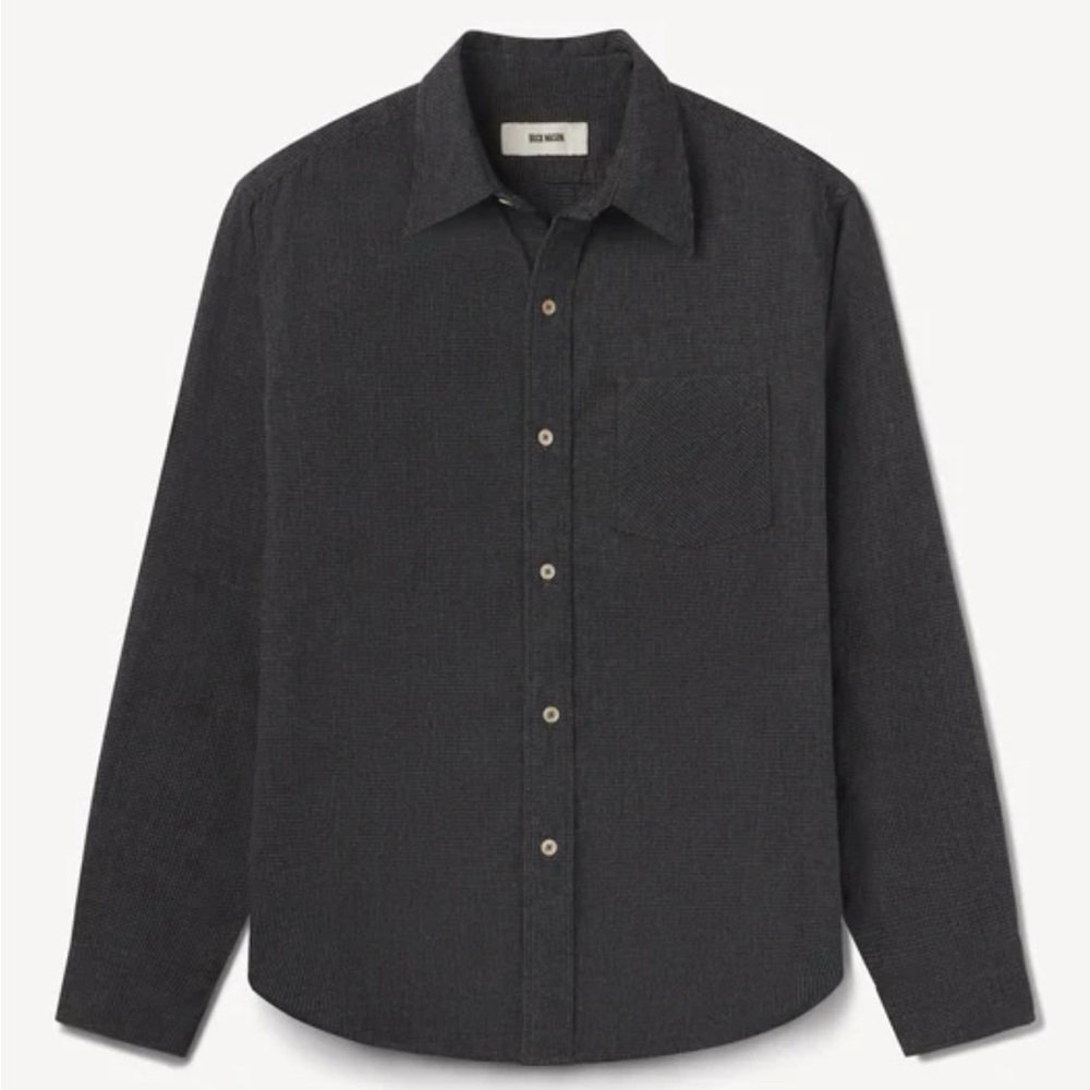 pacific twill flannel/ 
Charcoal Chainmail Check
Brand new never worn.